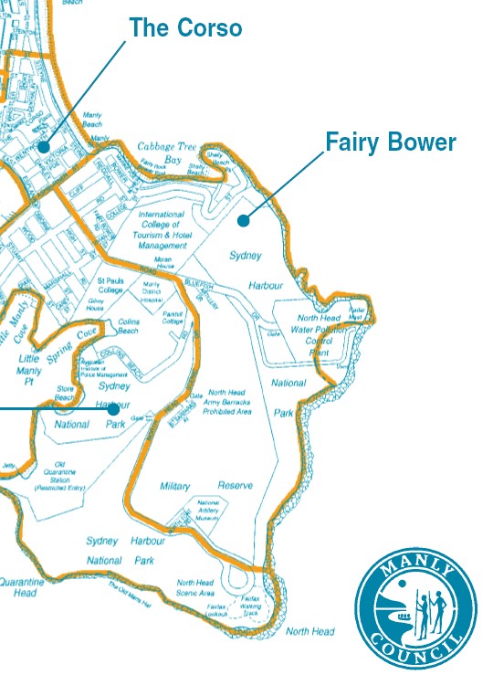 Fairy Bower Precinct Map